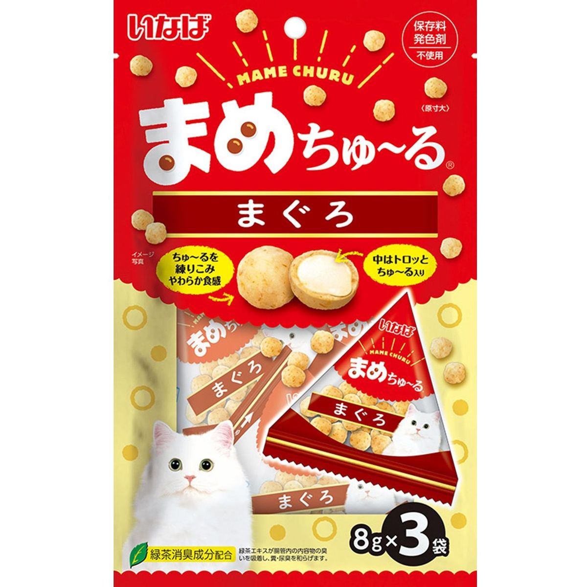 いなばペットフード まめちゅーる まぐろ 8g×3P×48