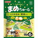 いなばペットフード まめちゅーる とりささみ 野菜入り 12g×6P×24