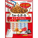 いなばペットフード ちゅーるボール まぐろバラエティ 10g×15P×16