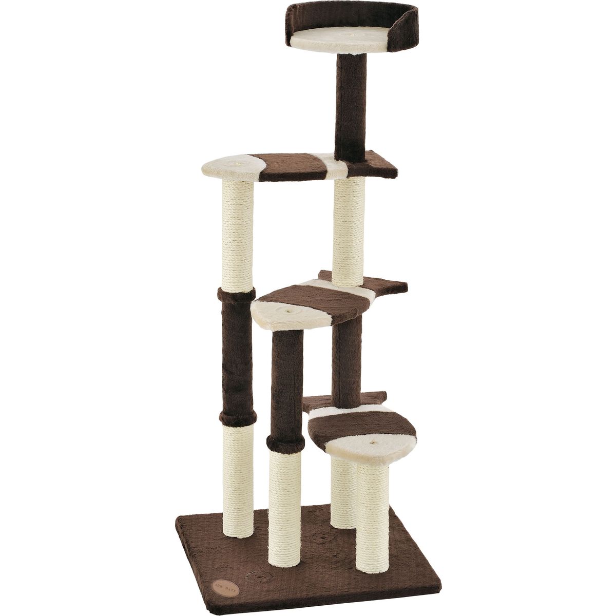 【ブラックフライデー開催中】 ペティオ Add.Mete 猫のおあそびポール お魚ファミリー ハイタイプ