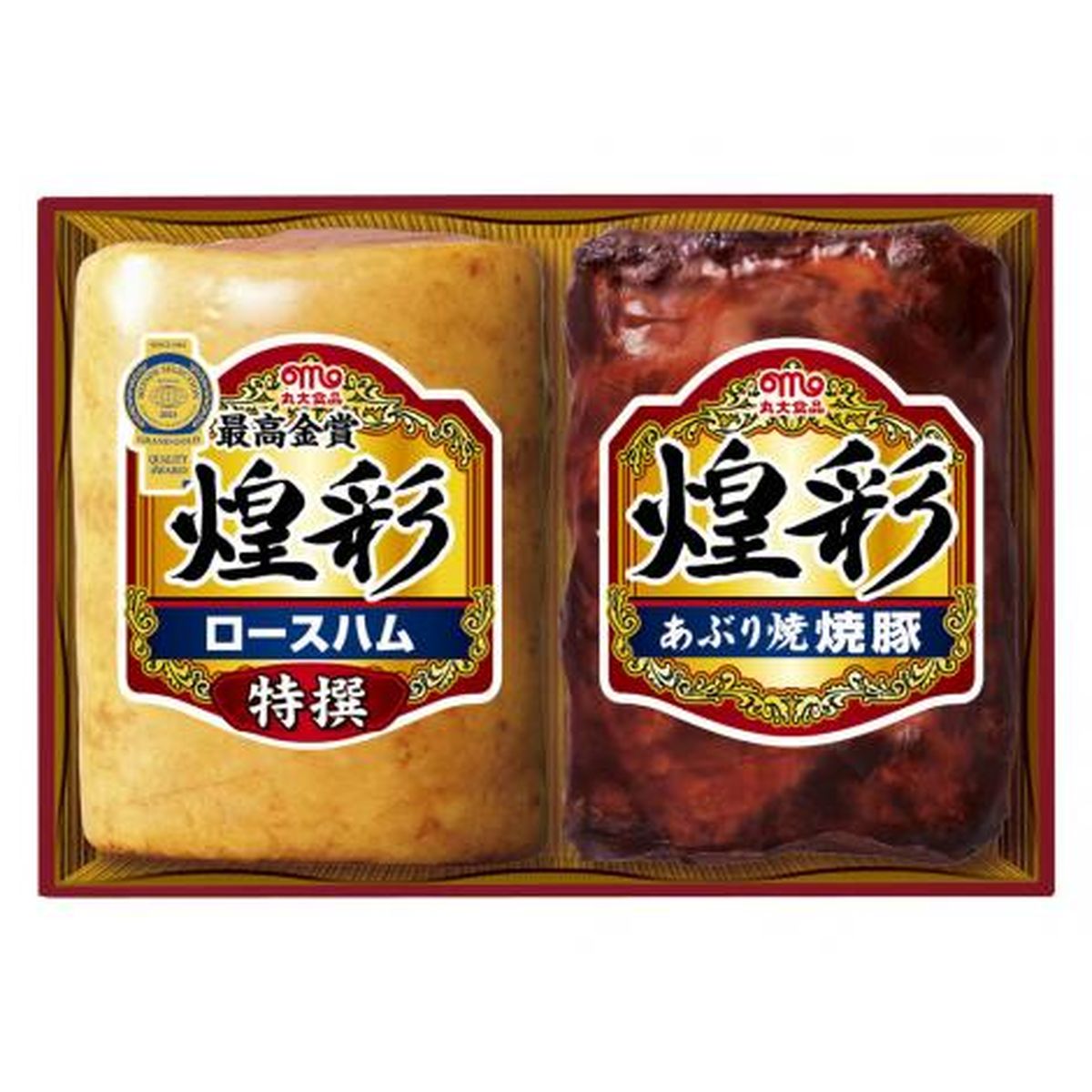 丸大 丸大食品 【GT-30A】煌彩2点詰合せ(ロースハム・あぶり焼焼豚)