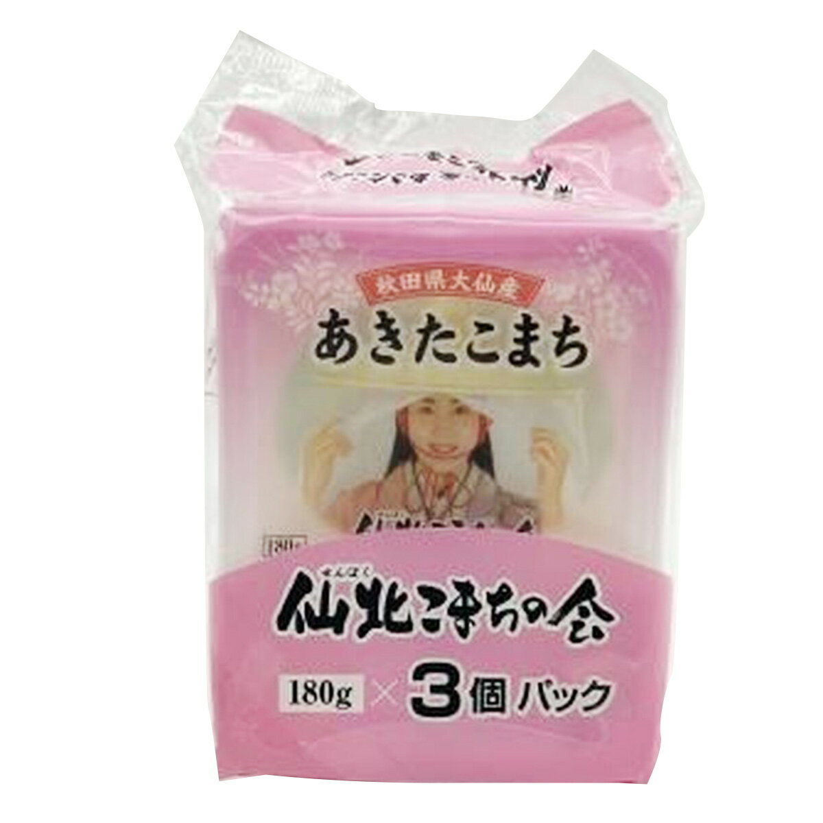 仙北こまちの会 秋田県大仙産あきたこまちパックごはん 180g×36個(3個入×12セット)