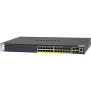 NETGEAR Inc. M4300-28G-PoE+ 1000T 24ポート L3マネージスイッチ GSM4328PA-100AJS