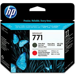 HP(Inc.) HP771 プリントヘッド マットブラック /クロムレッド CE017A