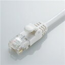 エレコム CAT6 やわらかLANケーブル 2m(ホワイト) LD-GPY/WH2