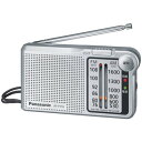 パナソニック(家電) FM/AM 2バンドレシーバー (シルバー) RF-P155-S