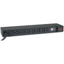 シュナイダーエレクトリック RackPDU、Switched、1U、15A100V、(8)5-15 AP7900B