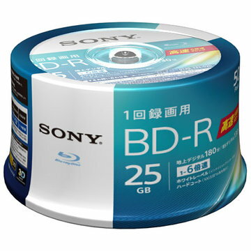 SONY rfIpBD-R 25GB 6X v^u 50SP 50BNR1VJPP6