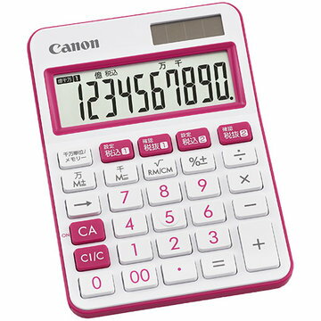 キヤノン 電卓 LS-105WUC-PK SOB 2306C002