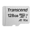 トランセンドジャパン microSDXCカード CL10 UHS-I U3 V30 A1 128GB TS128GUSD300S
