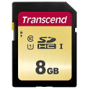 トランセンドジャパン SDHCカード CL10 UHS-I U1 MLC 8GB TS8GSDC500S