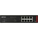 バッファロー 法人向け Giga PoE L2 スマートLiteスイッチ 8ポート BS-GSL2008P