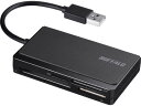 バッファロー(サプライ) USB2.0マルチカードリーダー ケーブル収納 ブラック BSCR300U2BK