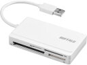 バッファロー(サプライ) USB2.0マルチカードリーダー ケーブル収納 ホワイト BSCR300U2WH
