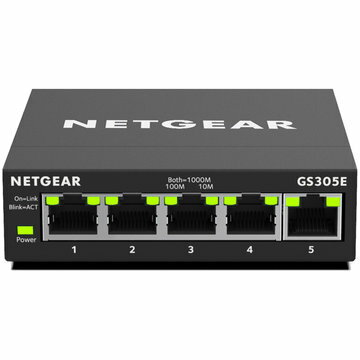 NETGEAR Inc. GS305E ギガ5P アンマネージプラススイッチ GS305E-100JPS