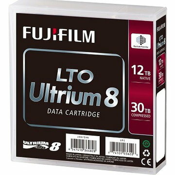 【スーパーSALE開催中！】 富士フイルム(メディア) LTO8カートリッジ 12/30TB LTO FB UL-8 12.0T J