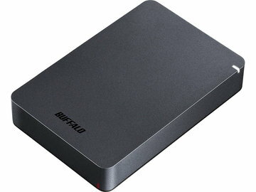 バッファロー USB3.1対応 耐衝撃ポータブルHDD 5TB ブラック HD-PGF5.0U3-GBKA