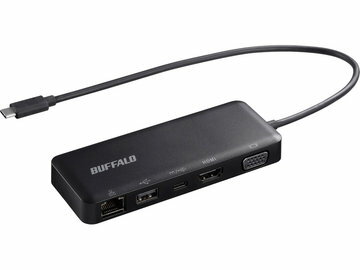 BUFFALO USB Type-C接続ドッキングステーション(PD対応) LUD-U3-CGD