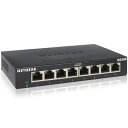 NETGEAR Inc. Giga 8ポート スイッチングハブ AC電源 金属筐体 GS308-300JPS