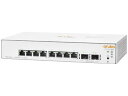 ■法人向け管理型L2スイッチ　■メインストリームモデル　■10/100/1000BASE-T：8ポート　■1000Base-X SFP：2ポート　■ファンレス　■進化する無料のクラウド管理ツール対応｜セットアップも管理もクラウドで｜スマホアプリ、ブラウザからアクセス｜販売店様、エンドユーザー様のネットワークトラブルにかかる工数を劇的に削減｜バージョンアップで機能追加 & 改善｜バージョンアップももちろん無料　■最新のセキュリティパッチが自動反映でセキュリティ対策も手間いらずスイッチングハブ