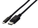 EIZO USB-C - DisplayPort変換ケーブル (2m) ブラック CP200-BK