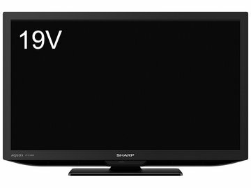 SHARP 19V型デジタルハイビジョンLED液晶テレビ ブラック系 2T-C19DE-B