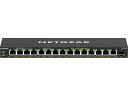 NETGEAR Inc. PoE+(180W)ギガx15 SFPx1 アンマネージプラススイッチ GS316EP-100JPS