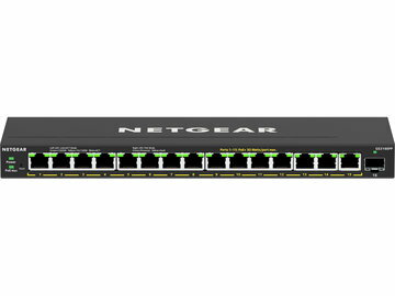 NETGEAR Inc. PoE+(231W)ギガx15 SFPx1 アンマネージプラススイッチ GS316EPP-100JPS