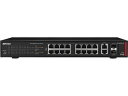 バッファロー 法人向け PoE対応 マルチギガ スマートスイッチ 16ポート BS-MS2016P