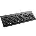 エレコム キーボード/有線/メンブレン式/洗える/抗菌/ブラック TK-WS01UMKBK