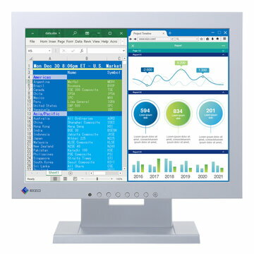 EIZO 液晶ディスプレイ 15型/1024×768/グレイ S1504-TGY