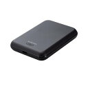 エレコム モバイルバッテリー/ワイヤレス充電/5000mAh/2.4A/ブラック DE-C40-5000BK