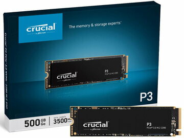 Crucial Crucial P3 SSD 500GB CT500P3SSD8JP 0649528-918888