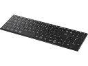 バッファロー(サプライ) Bluetooth5.0対応 コンパクトキーボード ブラック BSKBB320BK