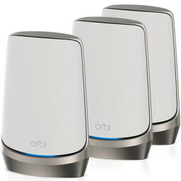 NETGEAR Inc. Orbi WiFi 6E AXE11000 メッシュ 3台セット RBKE963-100JPS