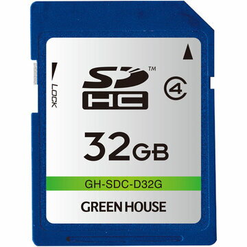 GREENHOUSE SDHC 饹4 32GB GH-SDC-D32G