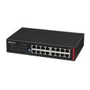 バッファロー 法人向け L2 Giga アンマネージスイッチ BS-GU2216