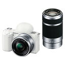 SONY VLOGCAM ZV-E10 ダブルズームレンズキット ホワイト ZV-E10Y/W