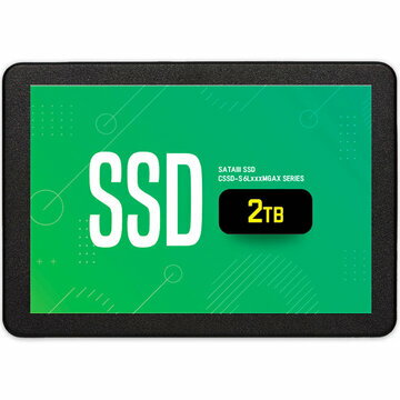 【容量】2TB【ファームファクター】2.5インチ【I/F】SATA 【Read】530MB/s 【Write】 500MB/s 【保証年数】3年内蔵型SSD