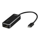 バッファロー Giga Type-C USB3.2(Gen1)LANアダプター ブラック LUA5-U3-CGTE-BK