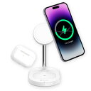 ADAM Elements Omnia M2+ 2in1 MagSafeワイヤレス急速充電器 APAADM2POGWH