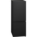 Panasonic パナソニック 2ドア冷蔵庫 180L マットブラック 一人暮らし/単身/新生活家電/セカンド冷蔵庫にも最適/右開き/幅49.7cm/奥行59.5cm/高さ135cm【配送のみ 設置なし 軒先渡し】 NR-B18C2-K