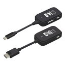 プリンストン 4K対応ワイヤレスプレゼンテーション USB-C to HDMI SPCASTPOCKET-C1-4KR1