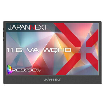 JAPANNEXT 11.6型/2560×1440/miniHDMI、USB-C JN-MD-VE116Q