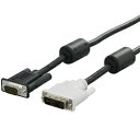 バッファロー(サプライ) ディスプレイケーブル DVI-I:D-Sub15 コア付 3.0m BSDCDA30