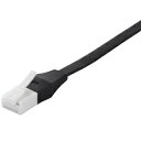 バッファロー(サプライ) ツメの折れないLANケーブル CAT6 フラット 1m BK BSLS6FU10BK2