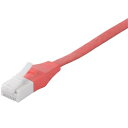 バッファロー(サプライ) ツメの折れないLANケーブル CAT6 フラット 5m PK BSLS6FU50PK2