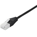 バッファロー(サプライ) ツメの折れないLANケーブル CAT6 スリム 10m BK BSLS6SU100BK2