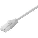 バッファロー(サプライ) ツメの折れないLANケーブル CAT6 スリム 3m WH BSLS6SU30WH2