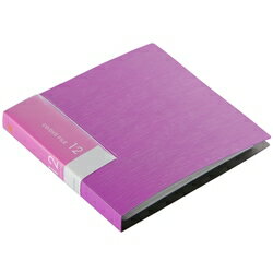 バッファロー（サプライ） CD&DVDファイルケース ブックタイプ 12枚収納 ピンク BSCD01F12PK